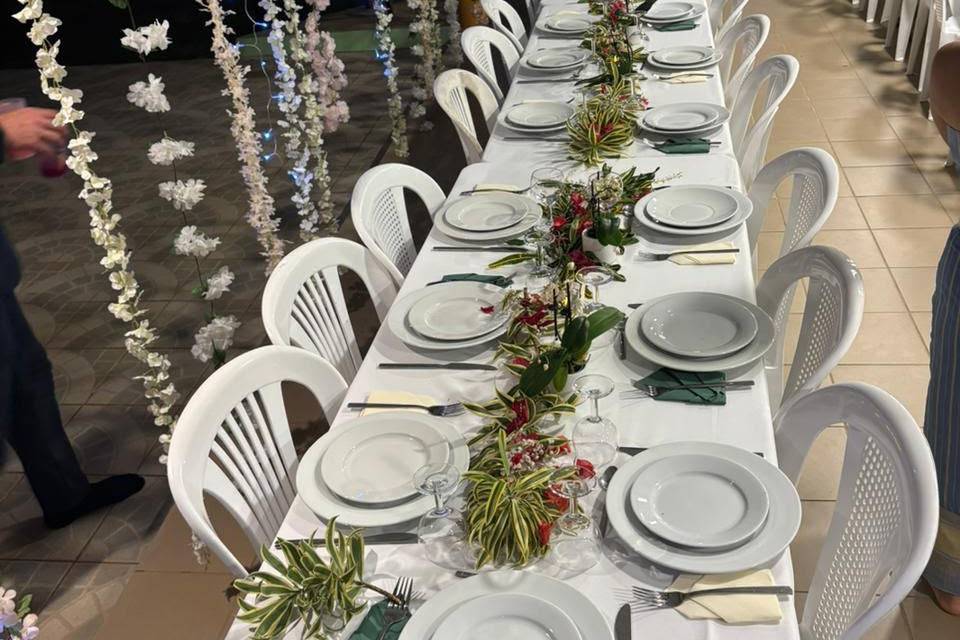 Repas sous le carbet