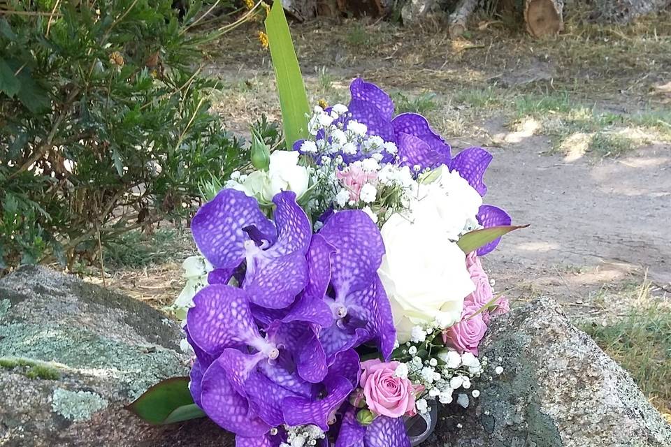 Bouquet de mariée , wanda et r