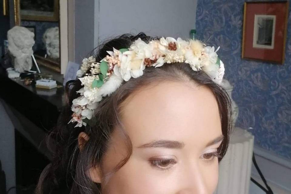 Coiffure et maquillage mariée