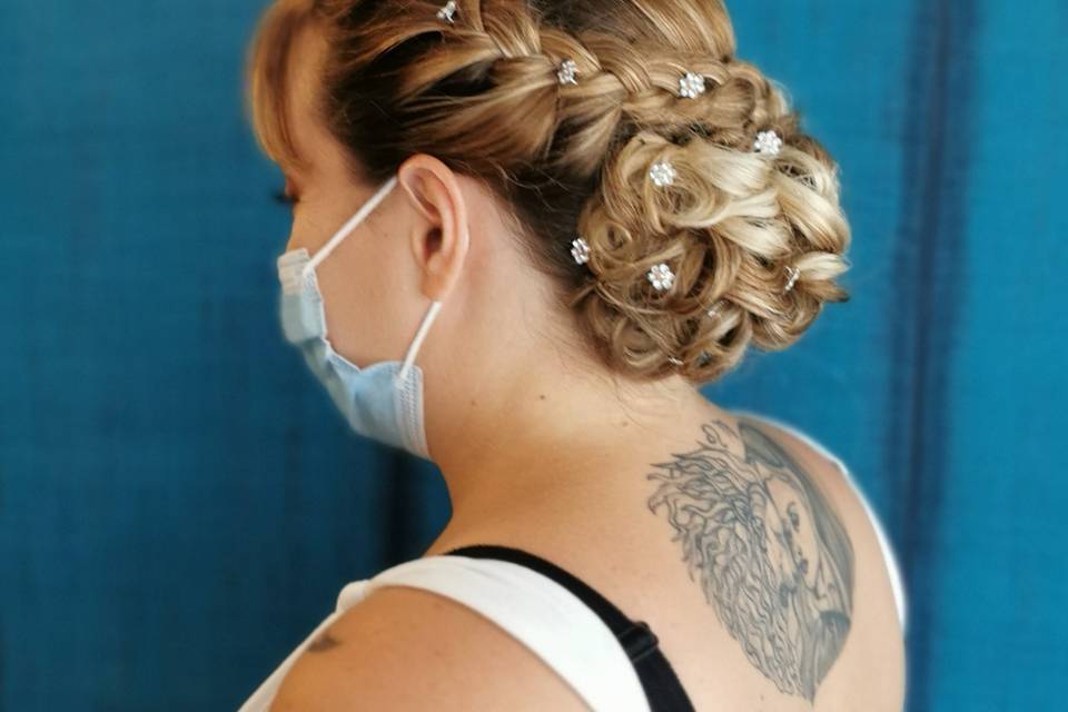 Chignon mariée