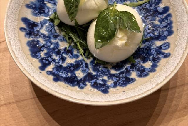 Buratta & basilic