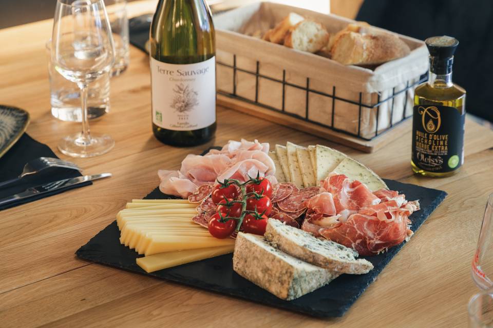 Planche apéritive dinatoire