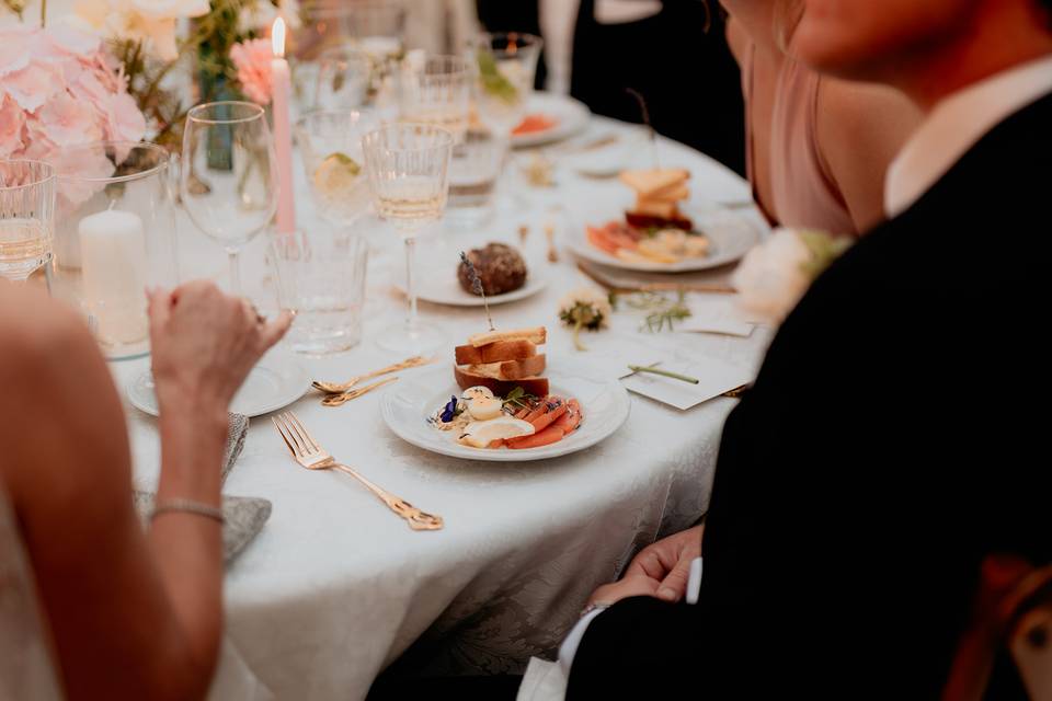 Diner de mariage