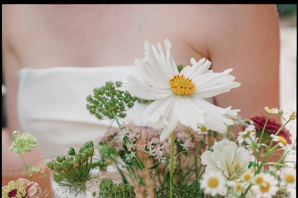 Bouquet mariée sauvage
