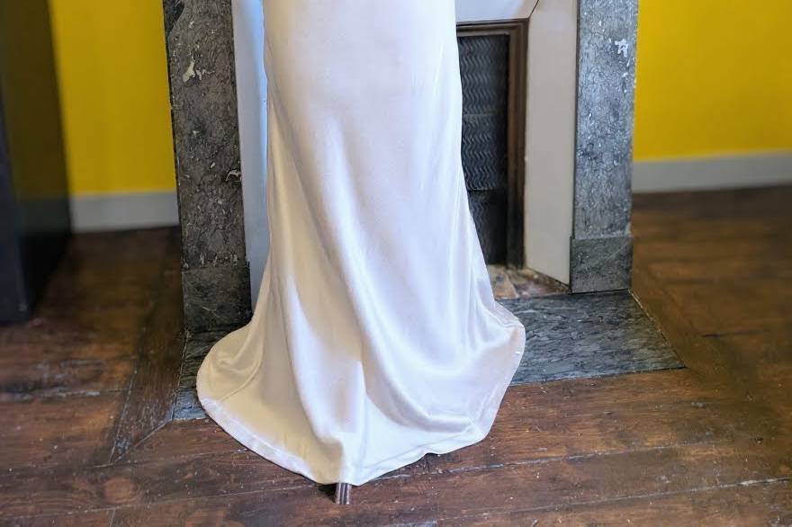 Robe en soie