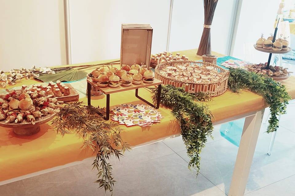 Buffet décoré