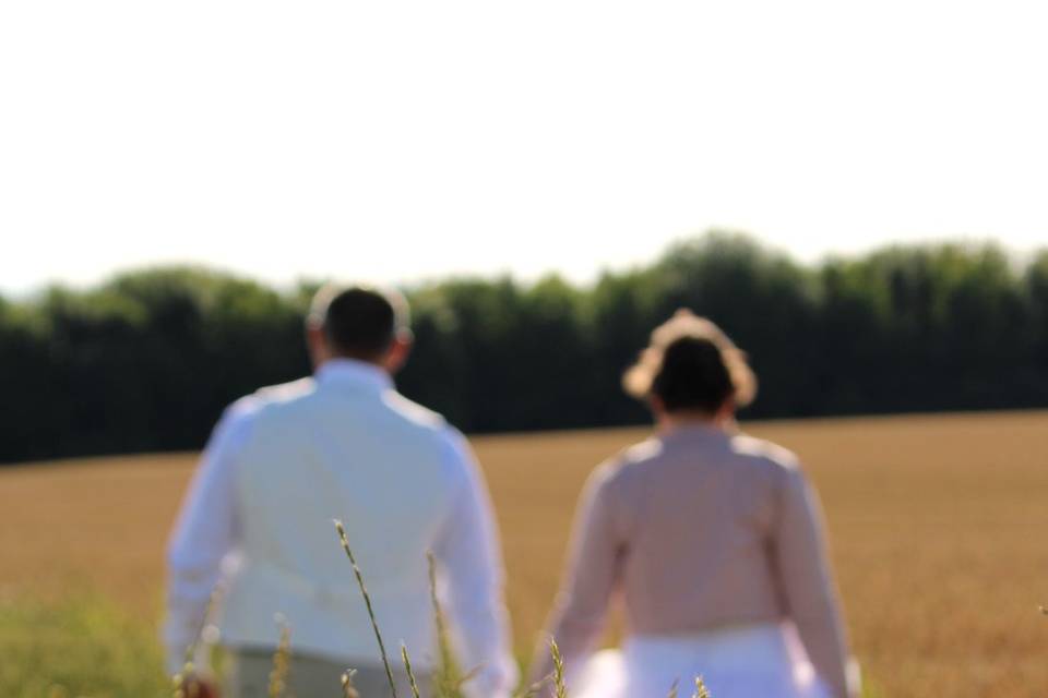 La séance photo des mariés