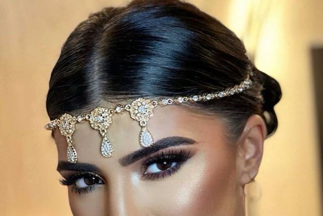 Maquillage et coiffure mariée