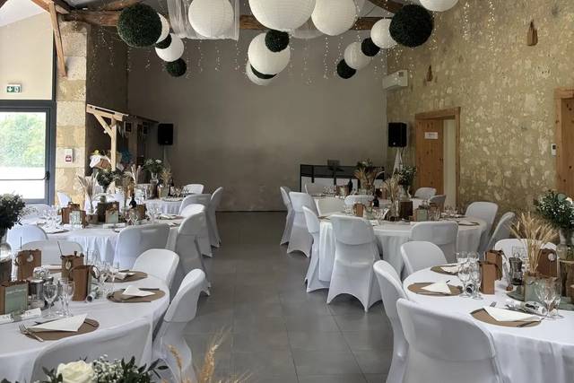 Salle décorée