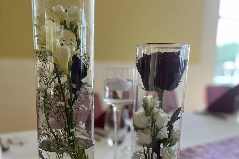 Fleur immergés