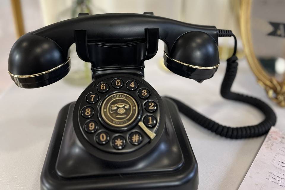 Téléphone livre d’or audio