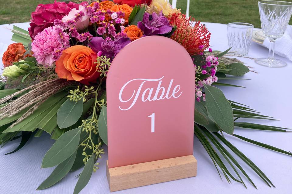 Numéro de table