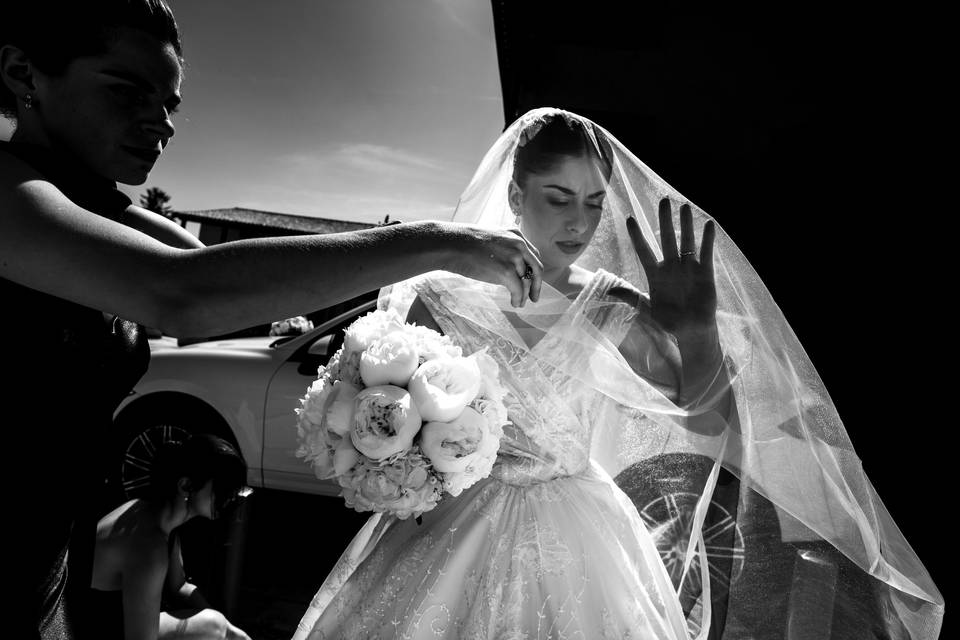 Sortie de la mariée