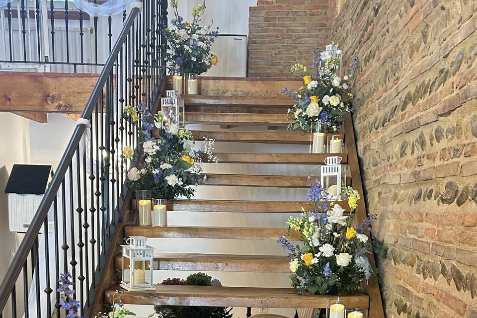 Montée d’escalier