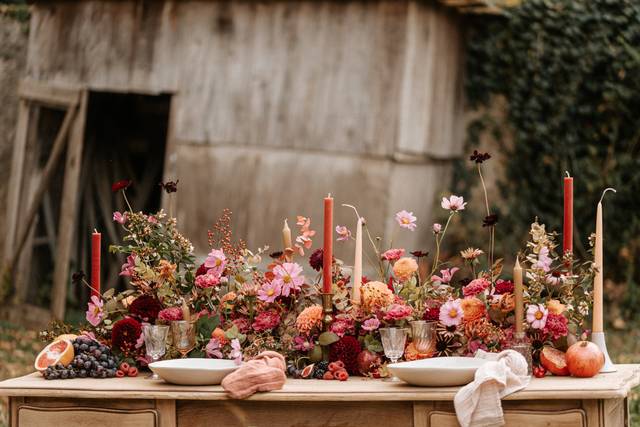 Une table comme un jardin