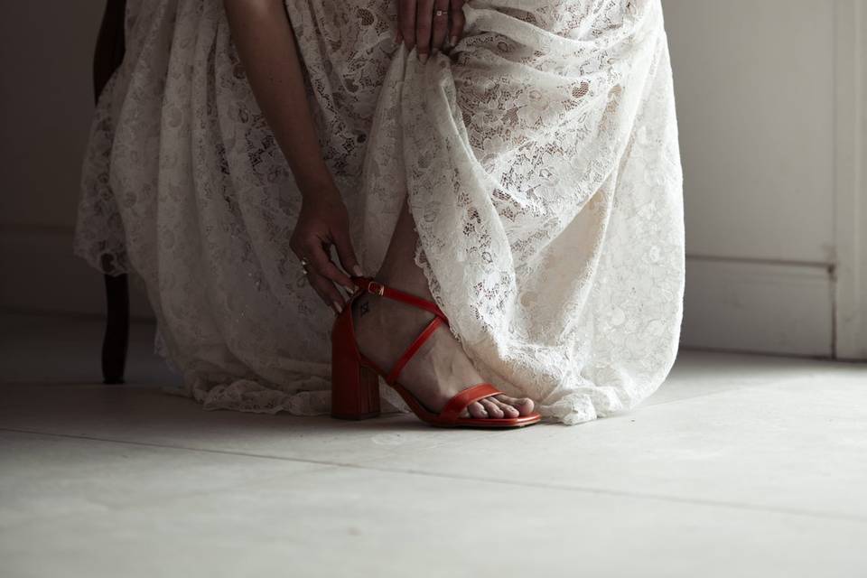 Préparation de la mariée
