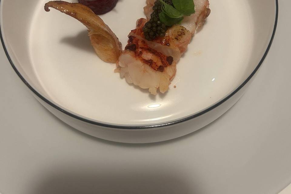 Homard bleu caviar
