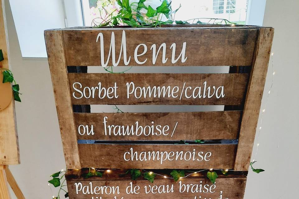 Menu.