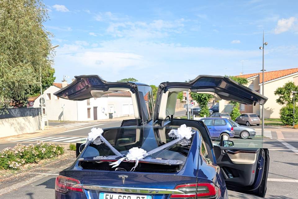 Location Tesla model X Anive