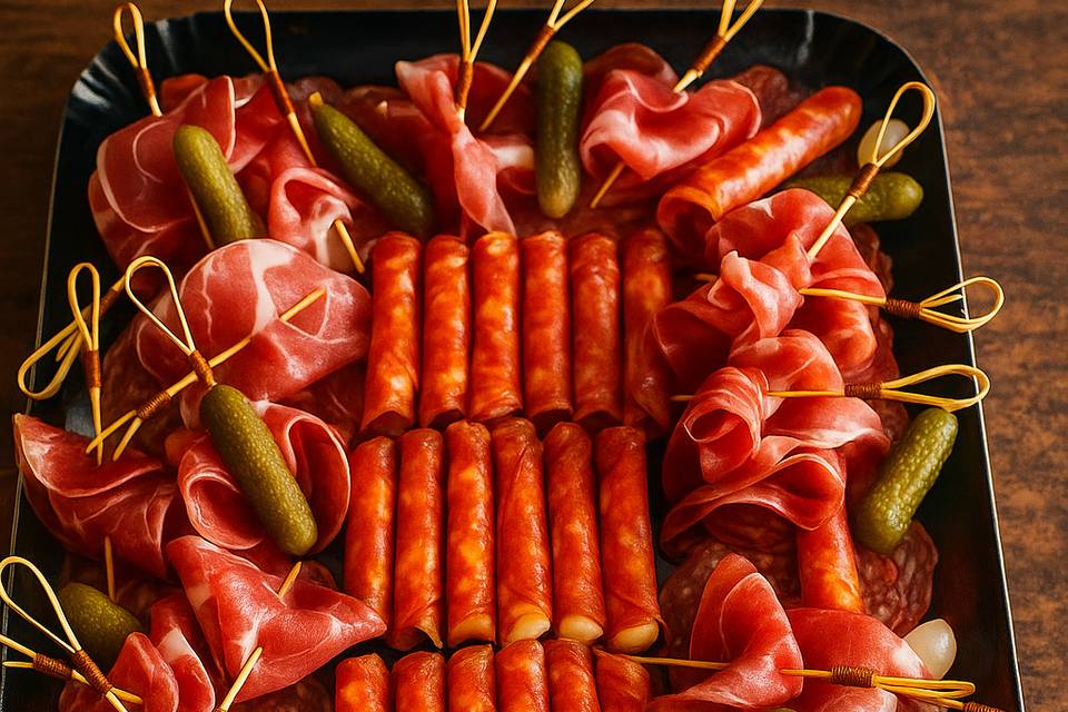 planche apéritive charcuterie