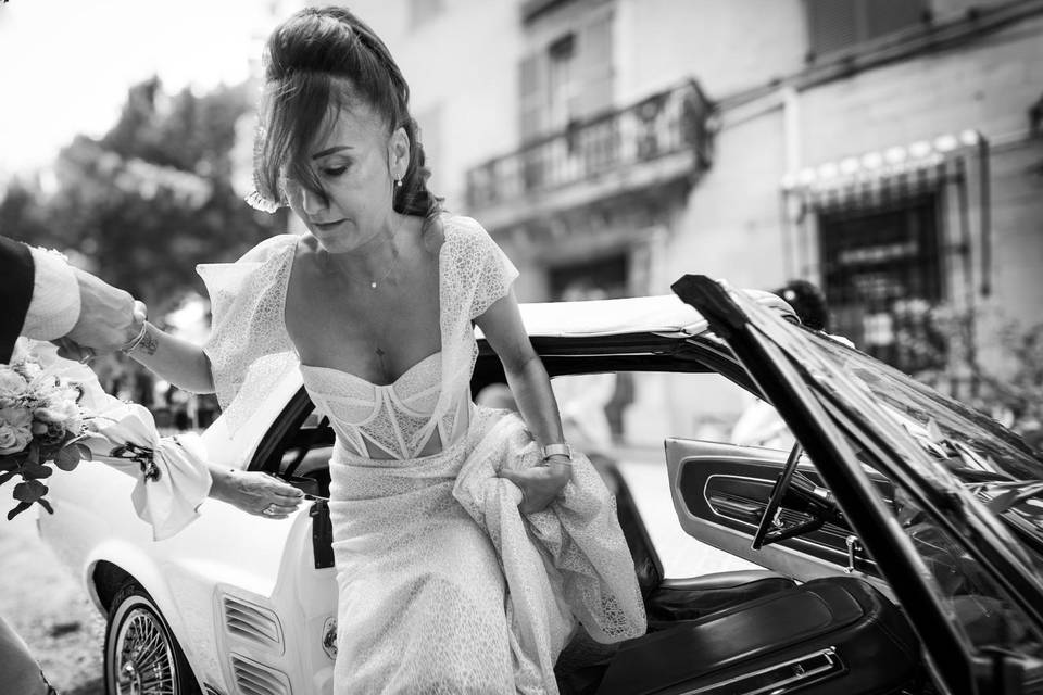 Voici la mariée !
