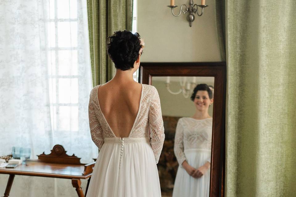 Les préparatifs de la mariée