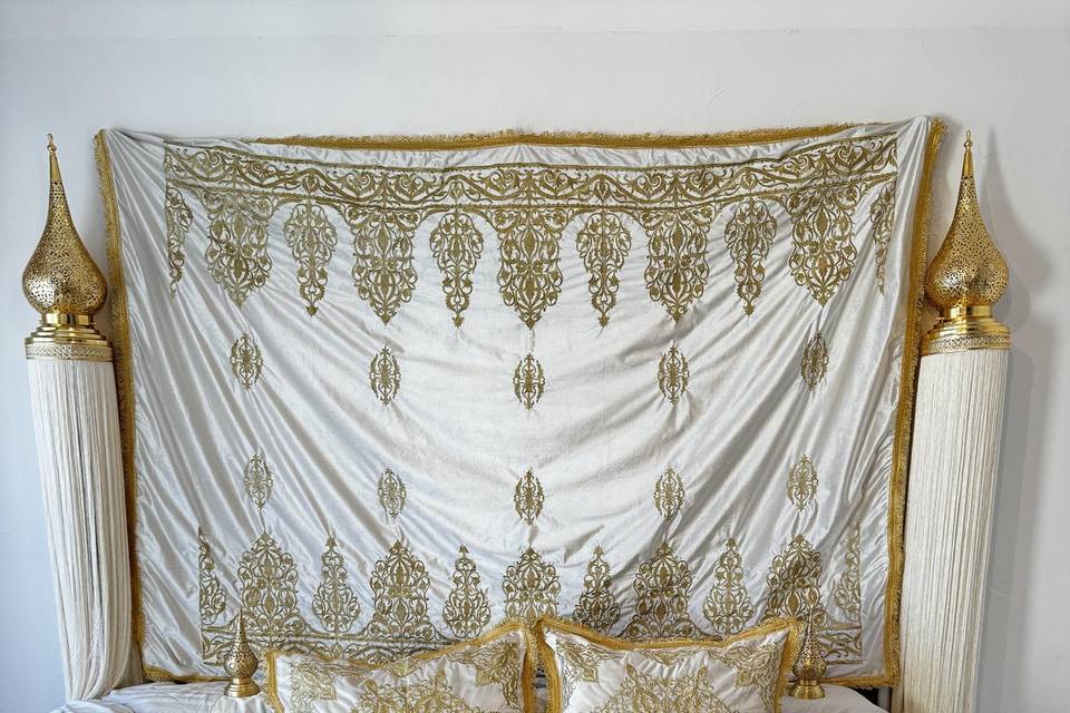 Assise henné blanche