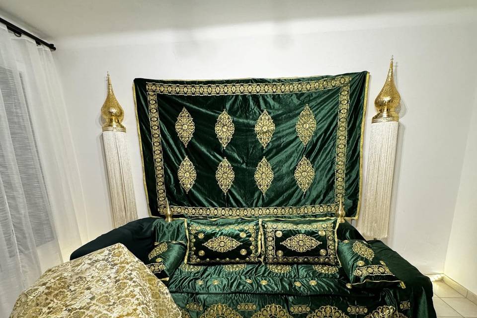 Assise henné verte