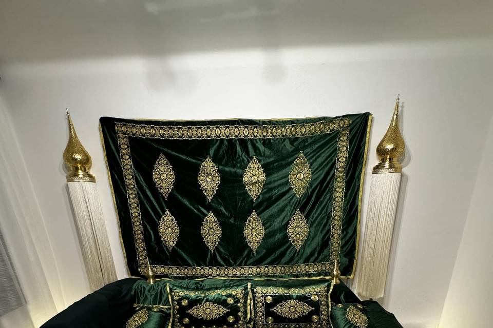 Assise henné verte