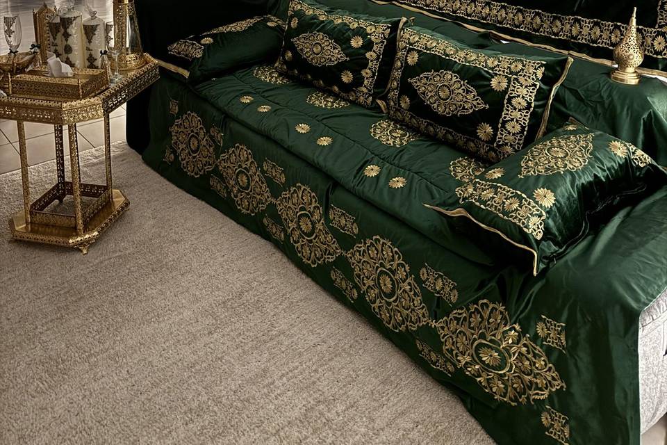 Assise henné verte