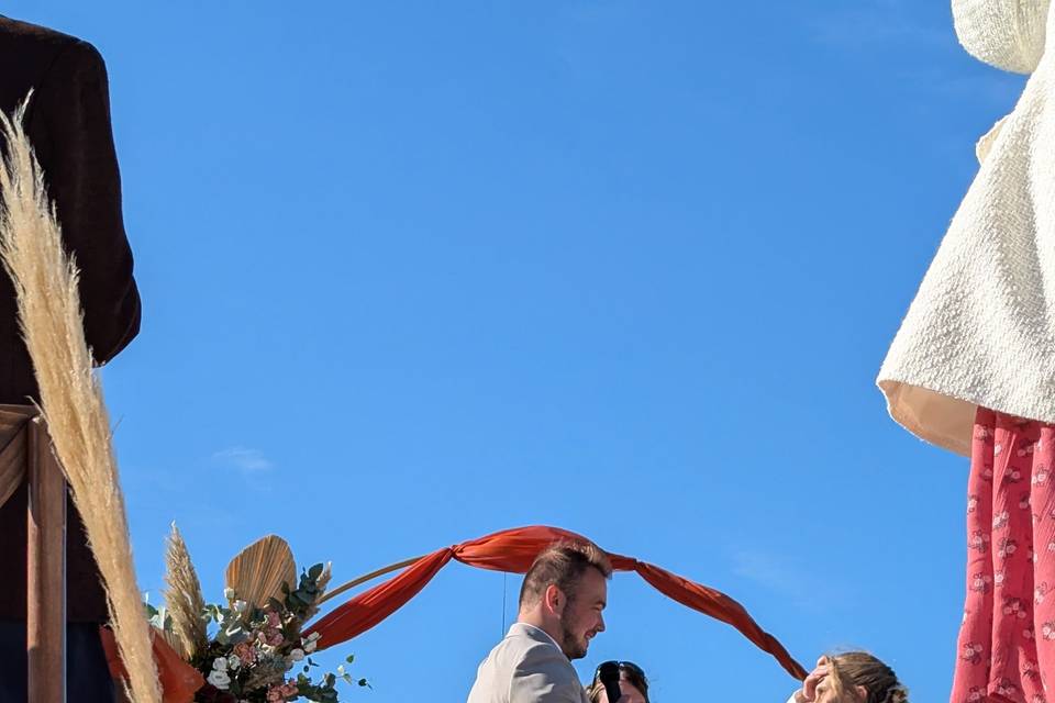 Mariage les pieds dans l'eau