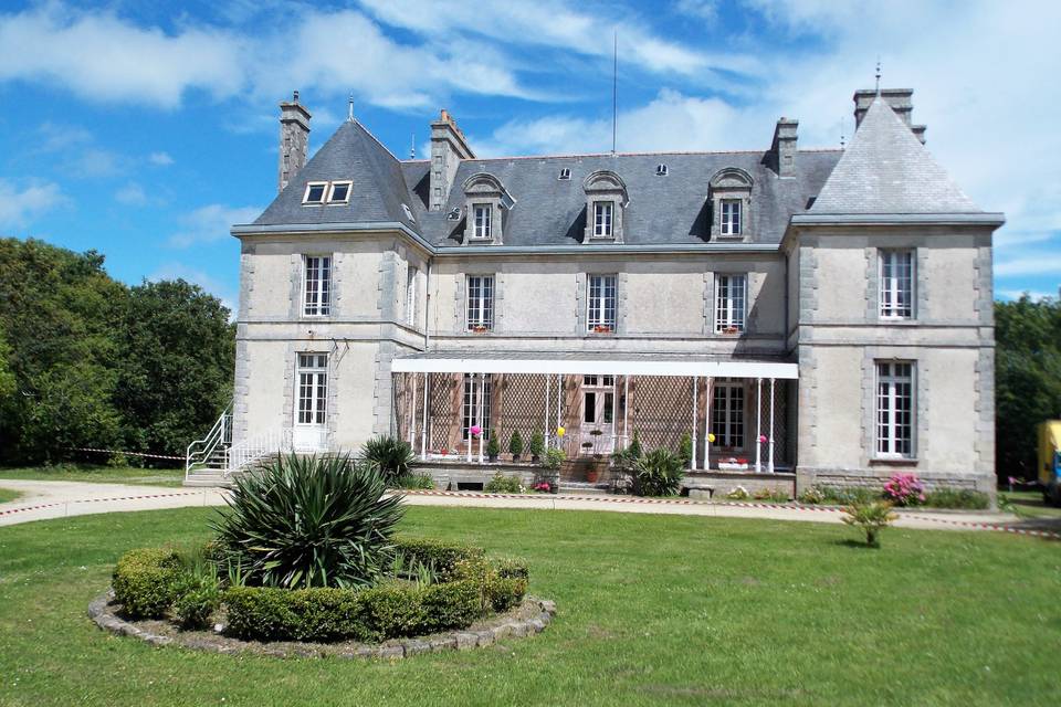 Manoir, vue de devant