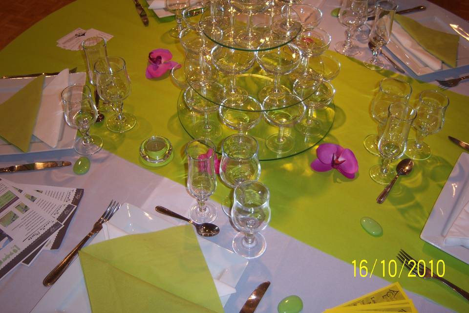 Table invités