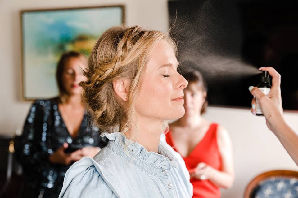 Maquillage mariée naturel