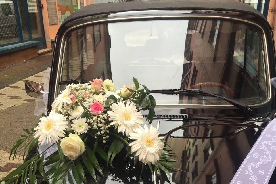 Bouquet d’une voiture