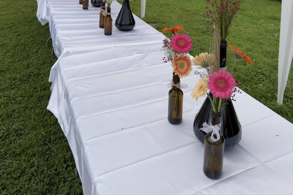 Table vin d'honneur