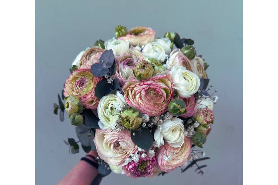 Bouquet mariée renoncules