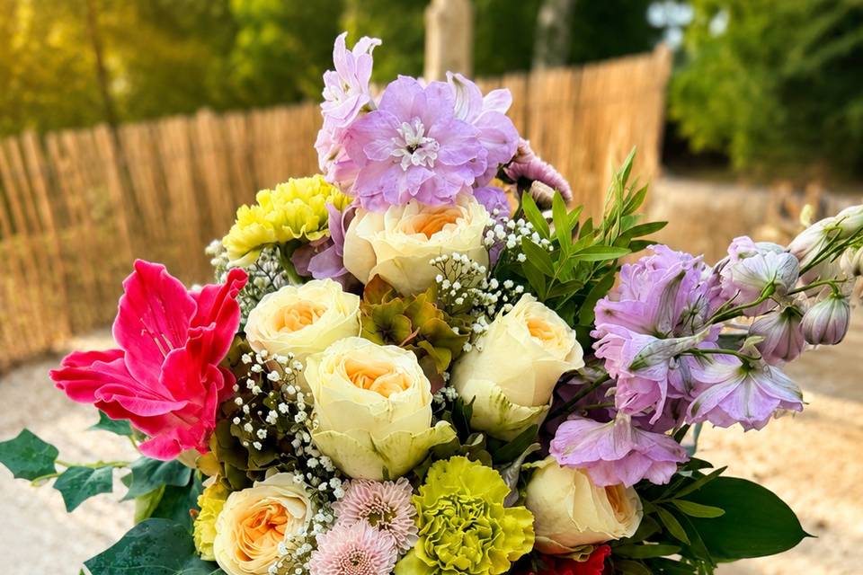 Bouquet de mariée sur mesure