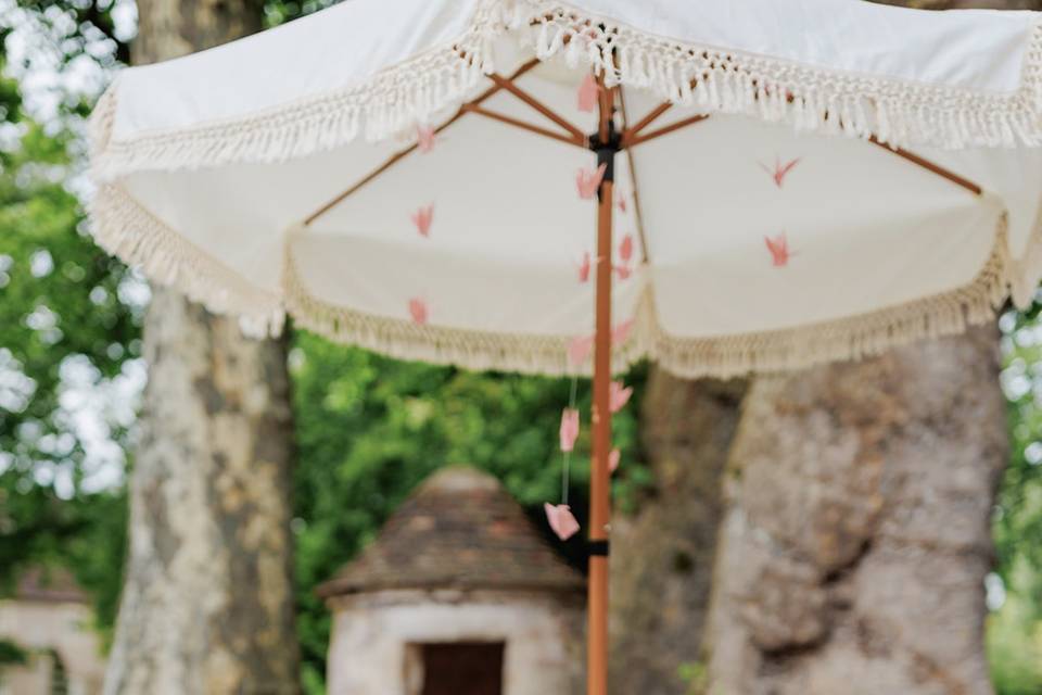Bancs, parasols