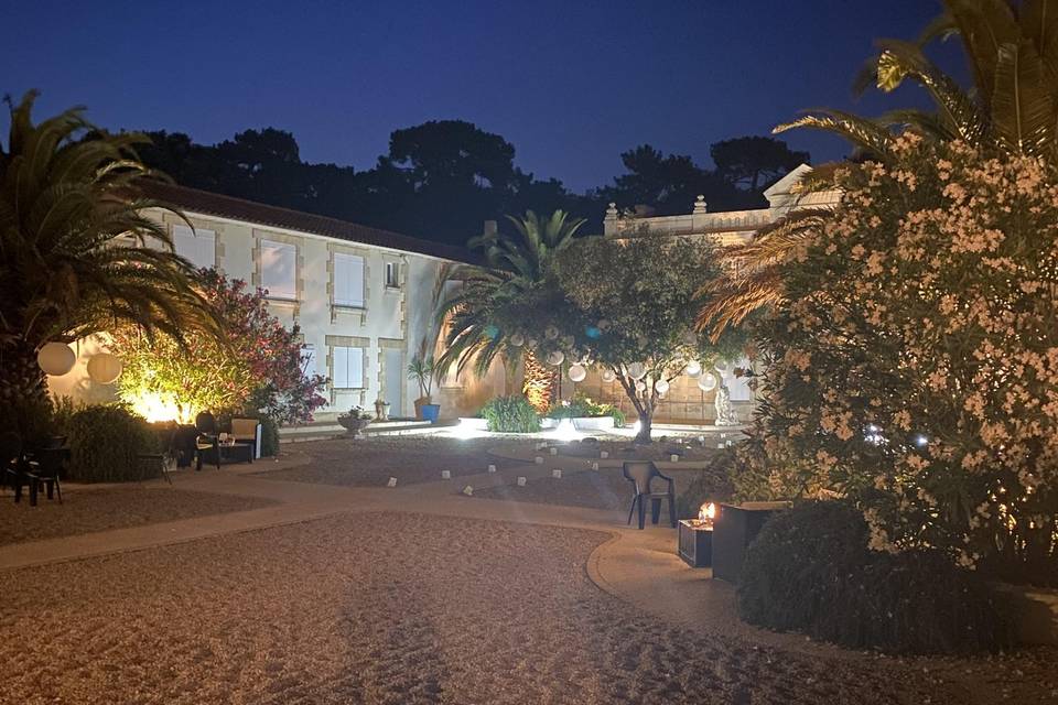 Jardin nocturne
