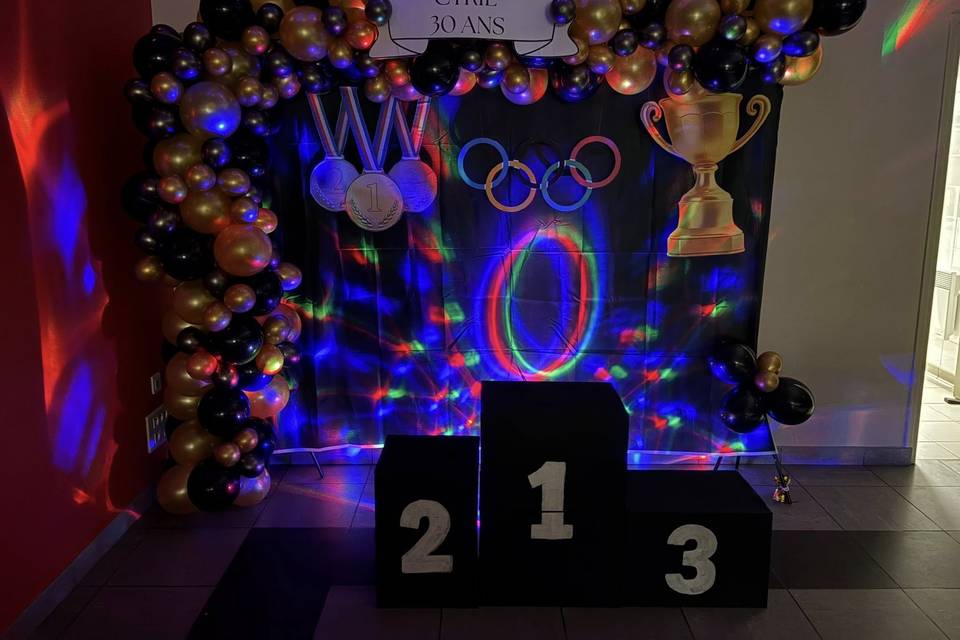30 ans theme sport