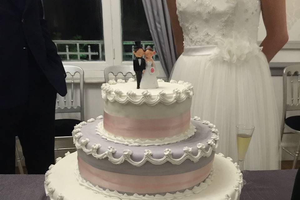 Wedding cake thème Pastel
