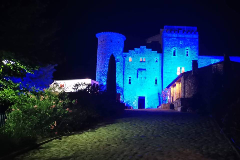 Chateau soir mariage