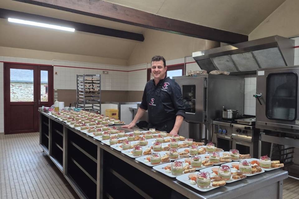 Mise en place entrée