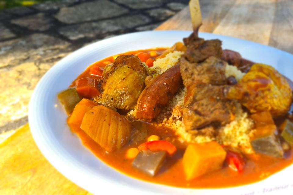 Couscous maison 3 viandes