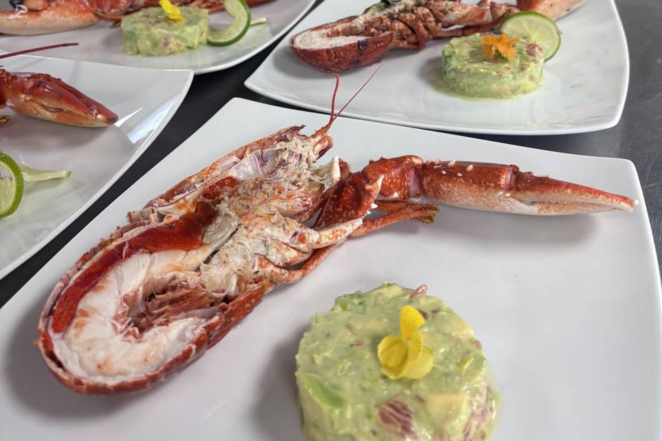 Demi homard breton