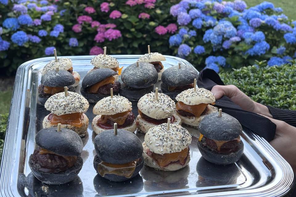Cocktail salé burger maison