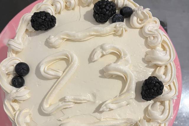 Gâteau aux fruits rouges