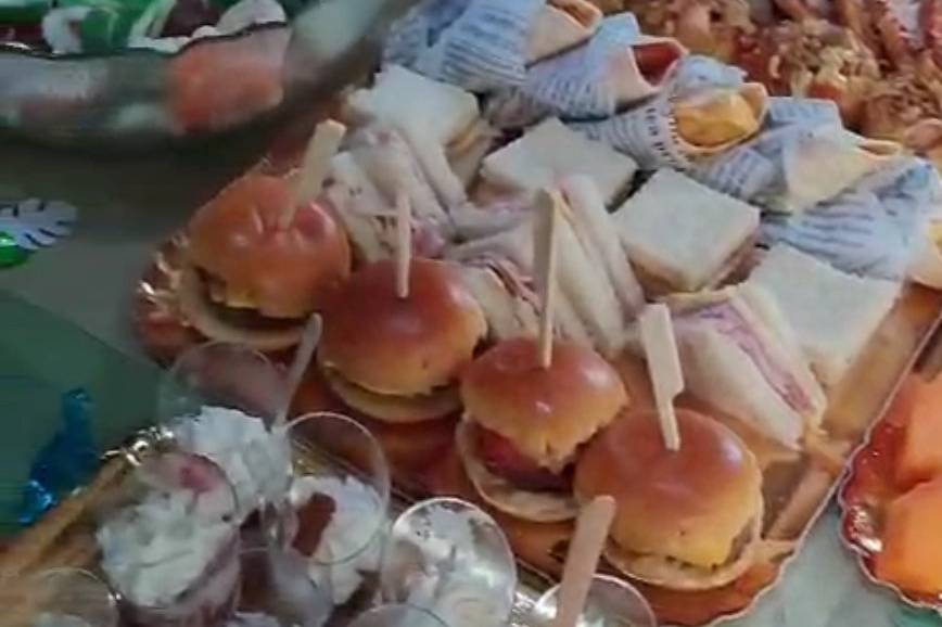 Buffet fait par Celia évents