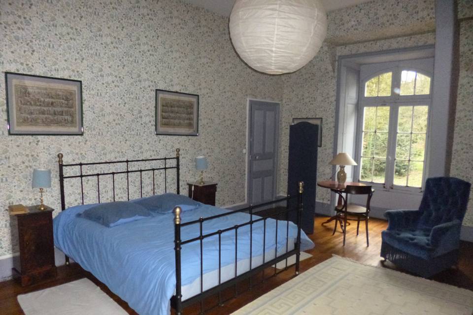 Chambre bleue